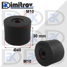 Антивибрационен тампон М10 х Ø 40 х 30 mm